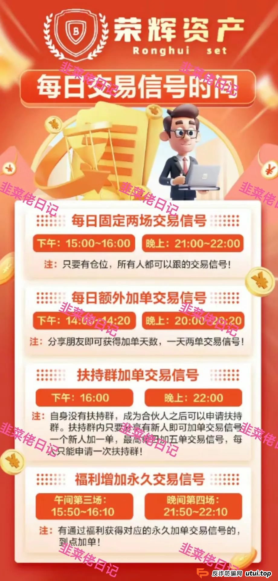 曝光 | 最新资金盘项目骗局（嘉货优选，荣辉资产）随时可能卷钱跑路！