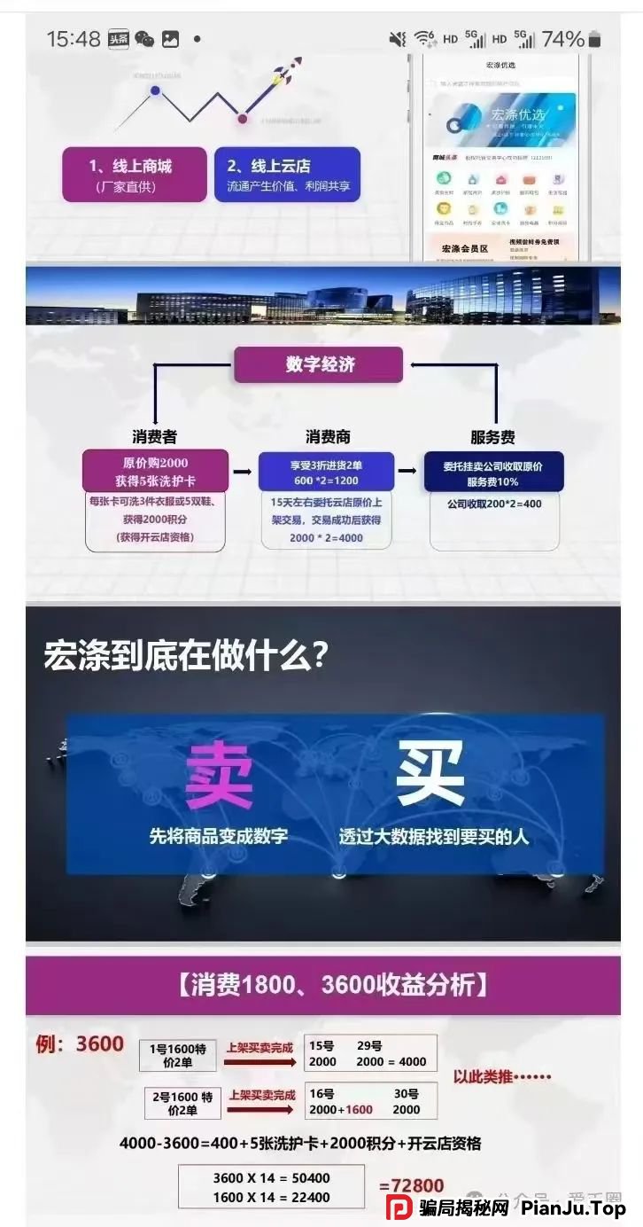 全网曝光 | “宏涤洗衣”打着实体洗衣的幌子拉人头非法融资，受害会员三十万人！