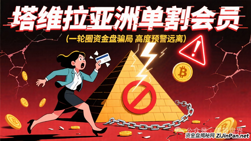 塔维拉亚洲已经单割会员，一轮圈资金盘骗局，高度预警远离(1)