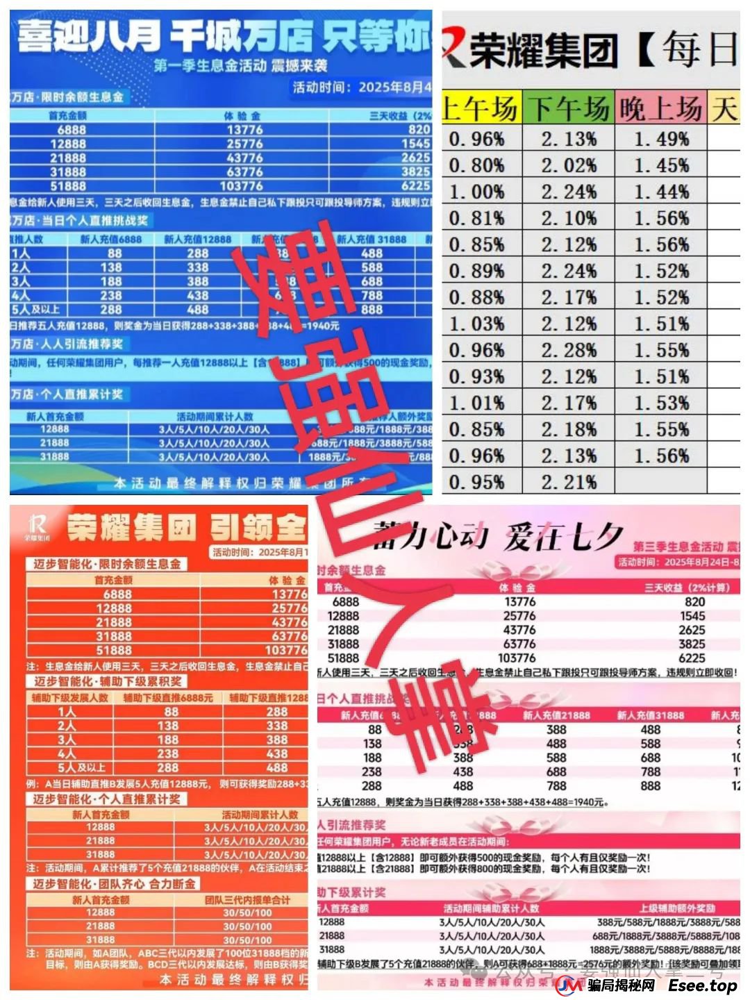 警惕!“荣耀集团嘉悦国际”跟单类资金盘骗局,正在疯狂收割,还在参与的抓紧时间撤离!(4) 警惕!“荣耀集团嘉悦国际”跟单类资金盘骗局,正在疯狂收割,还在参与的抓紧时间撤离!(4)