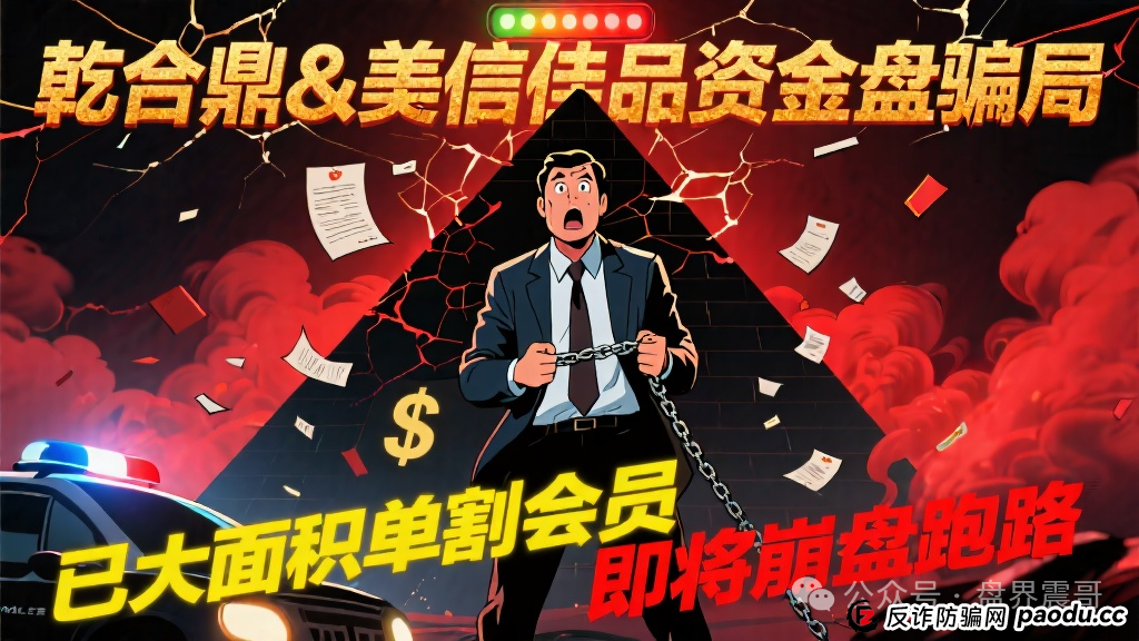 乾合鼎（兴红资管）&amp;amp;美信佳品资金盘骗局，已经大面积单割会员，即将崩