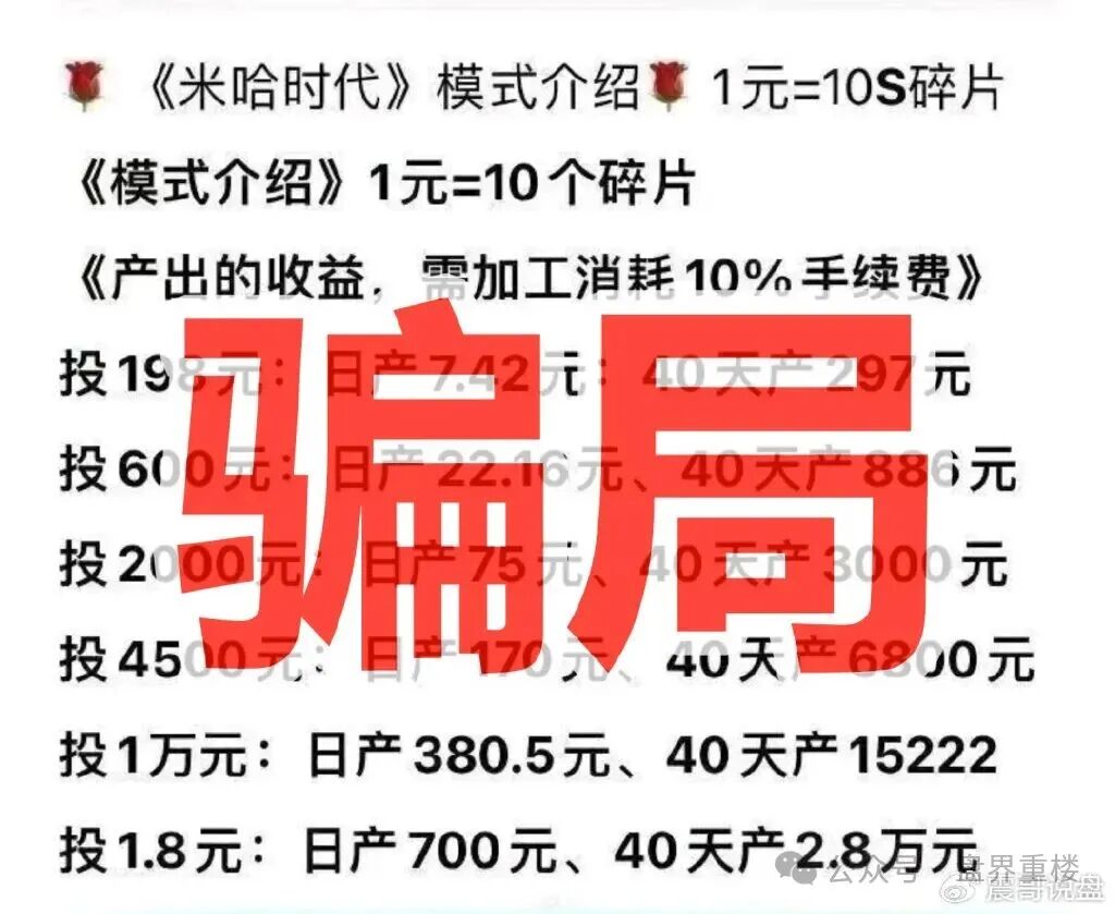 米哈时代分红类资金盘骗局,就是之前“万灵部落”和“欧贝电商”那帮人搞的,专门玩一轮圈杀猪盘,高度预警,即将崩盘跑路!(2) 米哈时代分红类资金盘骗局,就是之前“万灵部落”和“欧贝电商”那帮人搞的,专门玩一轮圈杀猪盘,高度预警,即将崩盘跑路!(2)