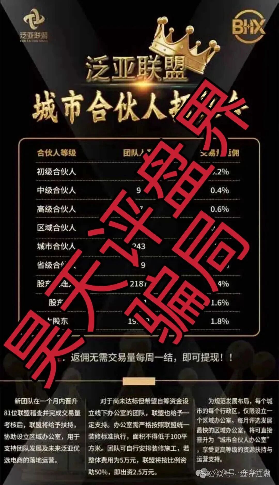 泛亚联盟BHX交易所合约带单类资金盘骗局，大量单割会员，强制会员拉人，不拉人就封号清退，高度预警，即将崩盘跑路！(3)