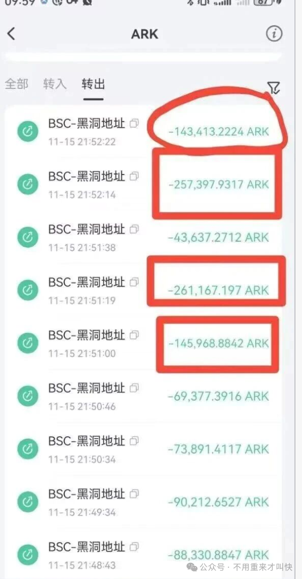 又一神盘暴雷!ARK闪崩!这不是技术性测试,而是庄家资金出逃,收割开始!撤退!(5) 又一神盘暴雷!ARK闪崩!这不是技术性测试,而是庄家资金出逃,收割开始!撤退!(5)
