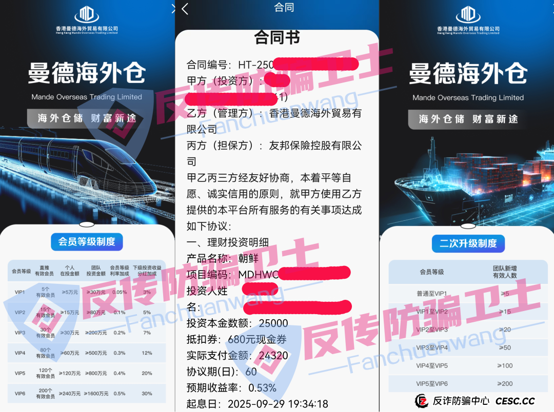 号称“高额返租”的诱饵,实则“曼德海外仓”的吸金陷阱(1) 号称“高额返租”的诱饵,实则“曼德海外仓”的吸金陷阱(1)