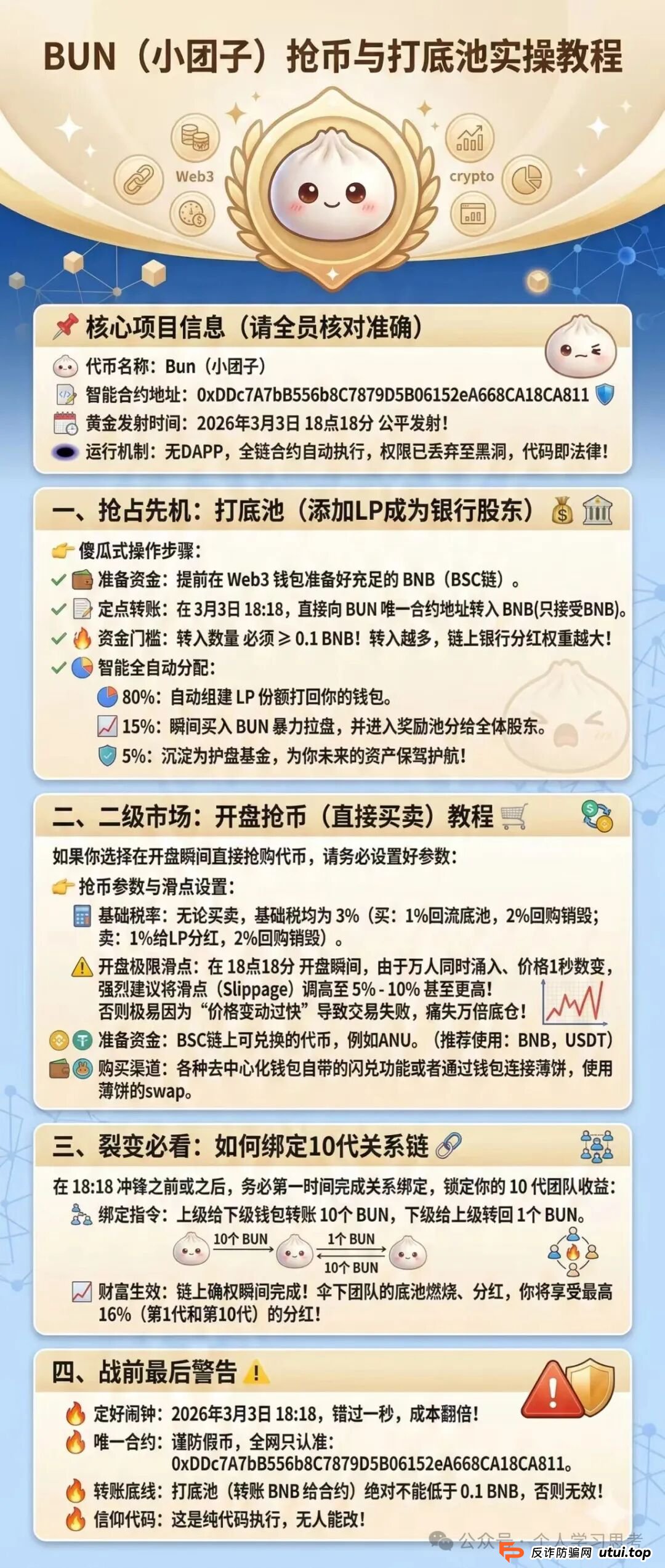 BUN“小团子”用“代码即法律”包装传销?老李:科技不是骗子的遮羞布!(3) BUN“小团子”用“代码即法律”包装传销?老李:科技不是骗子的遮羞布!(3)