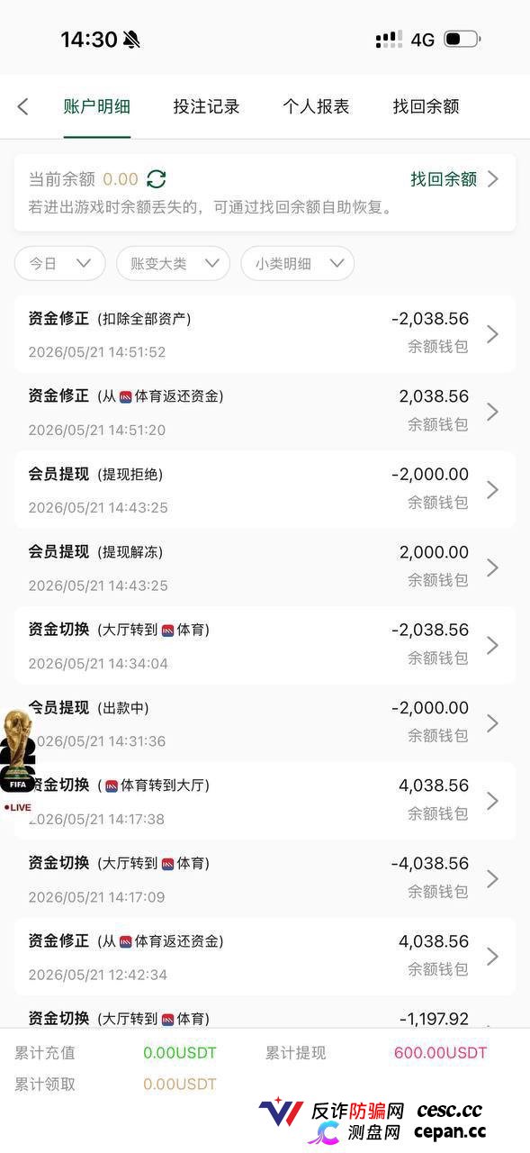 曝光9U黑平台，盈利扣除不给提现完全没有信任度！